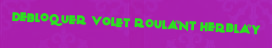 Debloquer volet roulant Herblay