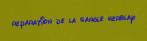 Reparation de la sangle Herblay