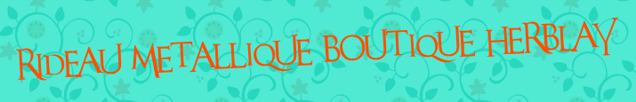 Rideau Metallique boutique Herblay